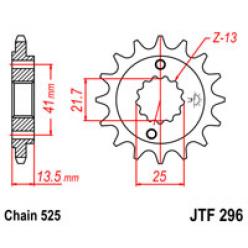 Звездочка передняя JT Sprockets (шаг 525 ) JT JTF296
